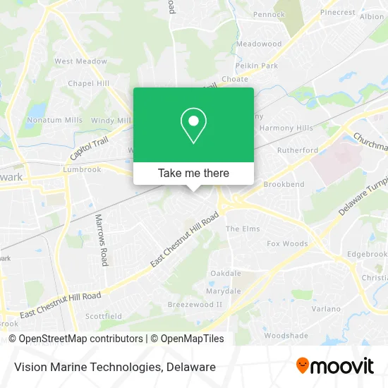 Vision Marine Technologies map