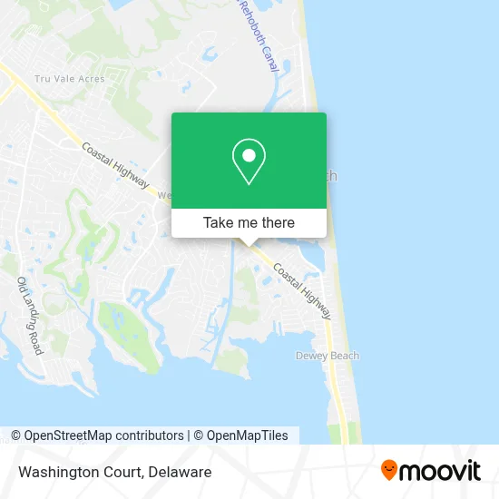 Washington Court map