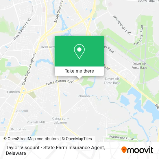 Taylor Viscount - State Farm Insurance Agent map