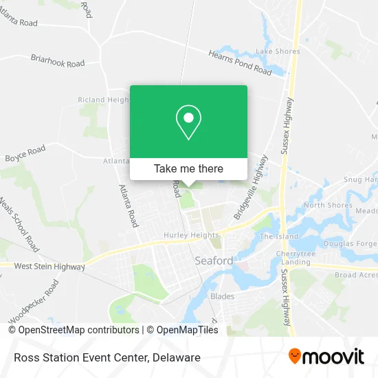 Ross Station Event Center map