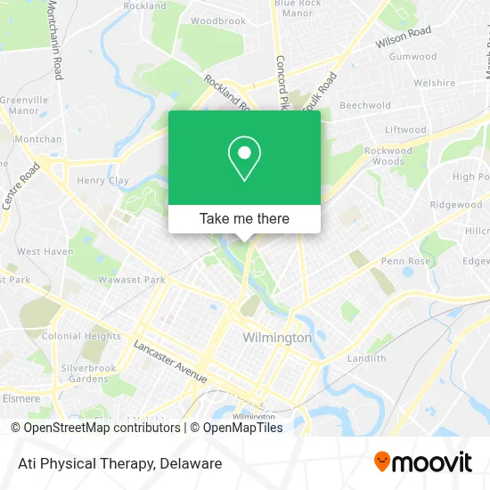 Ati Physical Therapy map