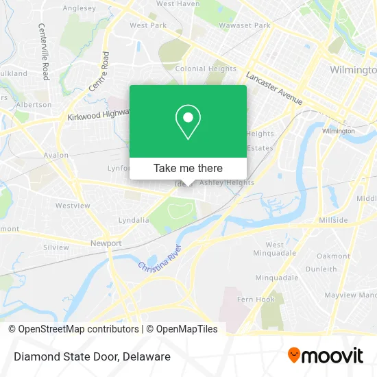 Diamond State Door map