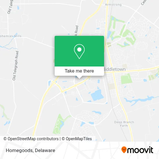 Homegoods map