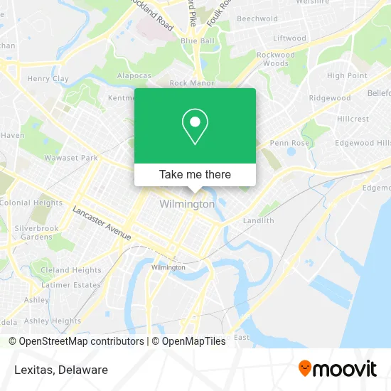 Lexitas map