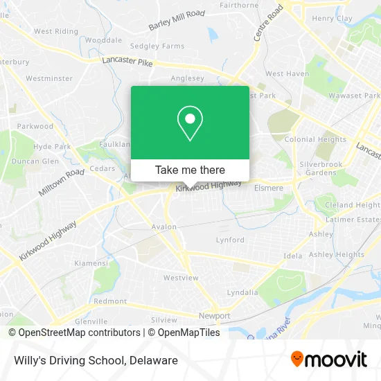 Willy's Driving School map