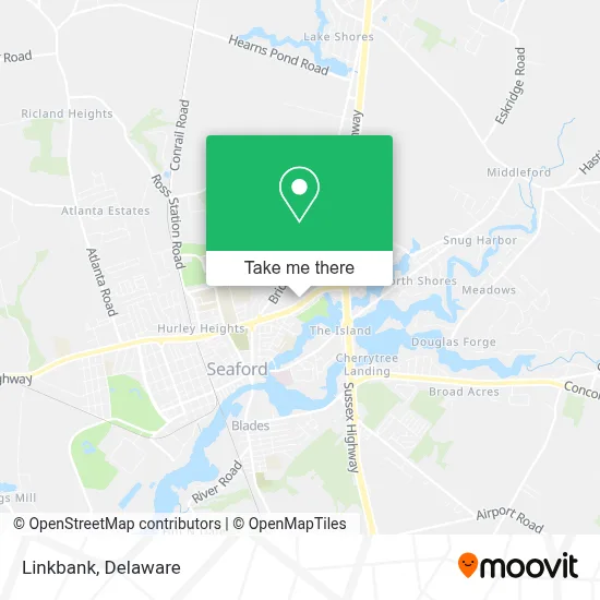 Linkbank map