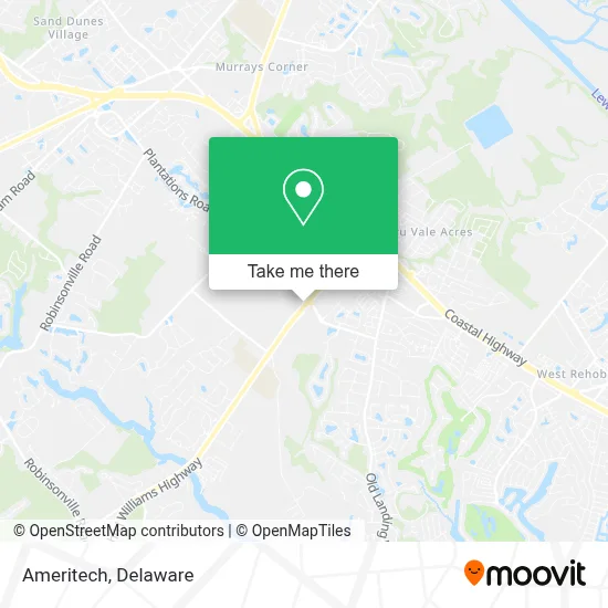 Ameritech map