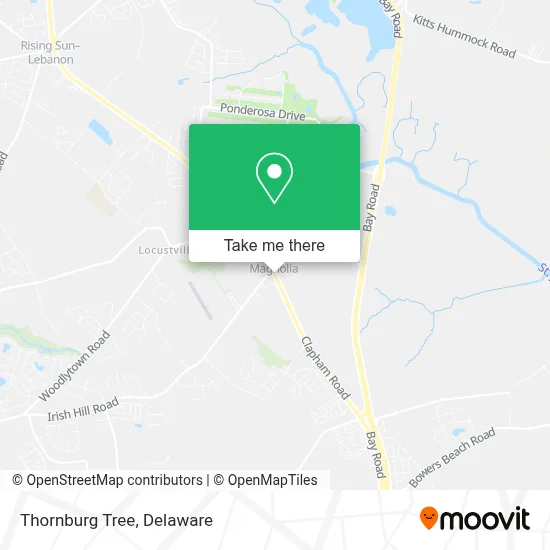 Thornburg Tree map