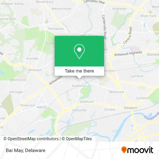 Bai May map