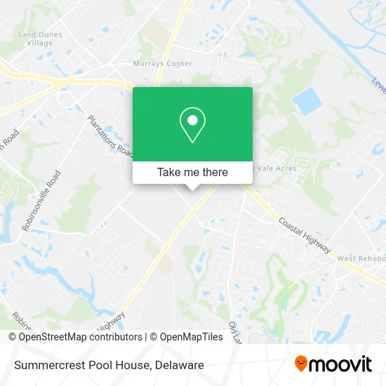 Summercrest Pool House map