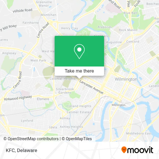 Kfc map