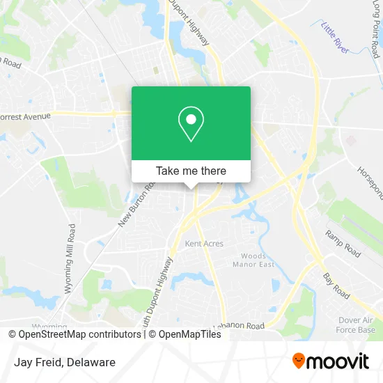 Jay Freid map