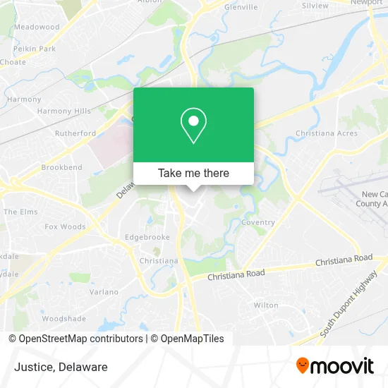 Justice map