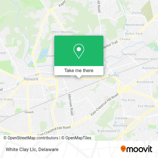 White Clay Llc map