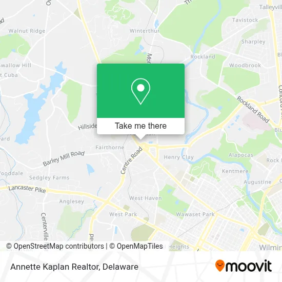 Annette Kaplan Realtor map
