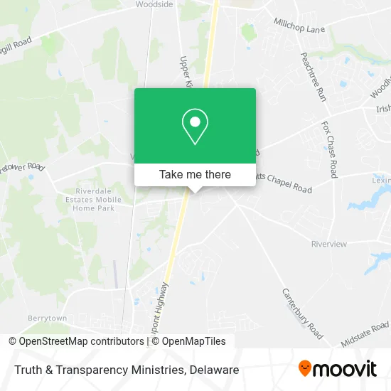 Truth & Transparency Ministries map