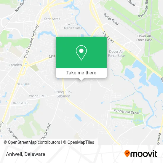 Aniwell map