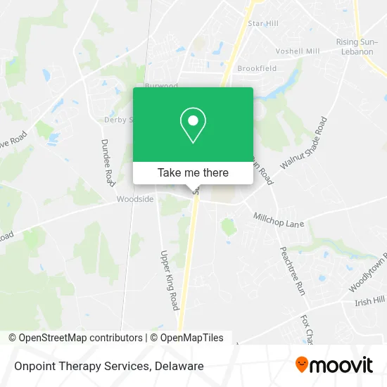 Onpoint Therapy Services map