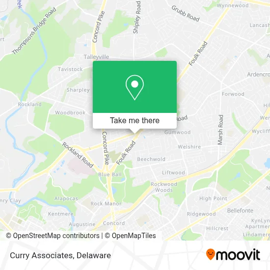 Curry Associates map