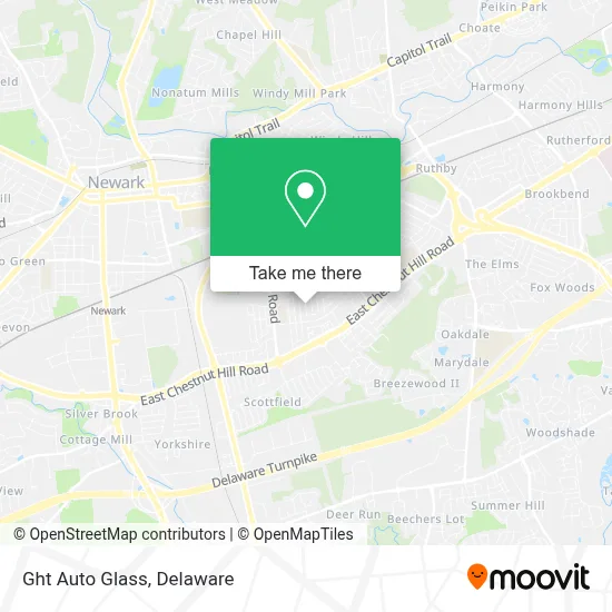 Ght Auto Glass map