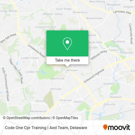 Code One Cpr Training | Aed Team map