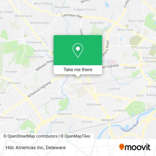 Hdc Americas Inc map