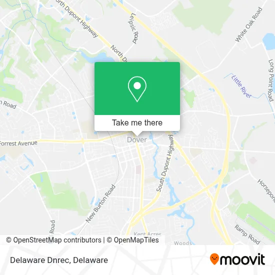 Delaware Dnrec map