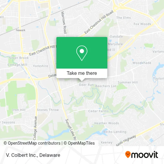 V. Colbert Inc. map