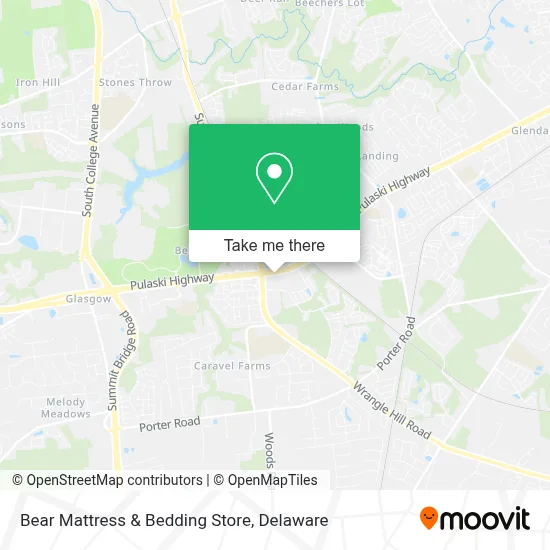 Bear Mattress & Bedding Store map