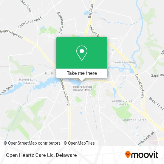 Open Heartz Care Llc map
