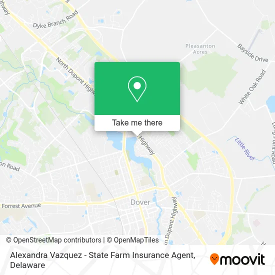 Alexandra Vazquez - State Farm Insurance Agent map