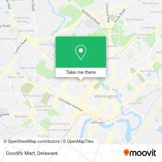 Goodify Mart map