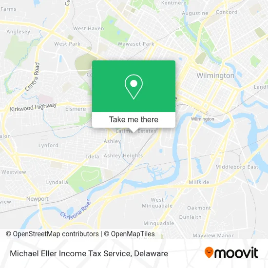 Michael Eller Income Tax Service map