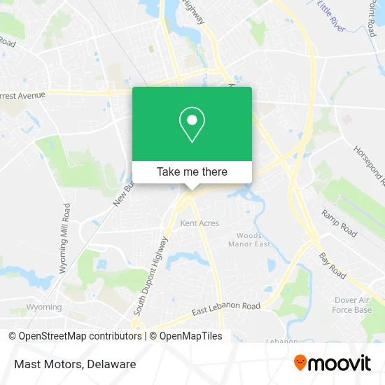 Mast Motors map