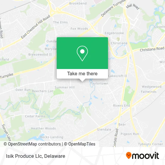 Isik Produce Llc map