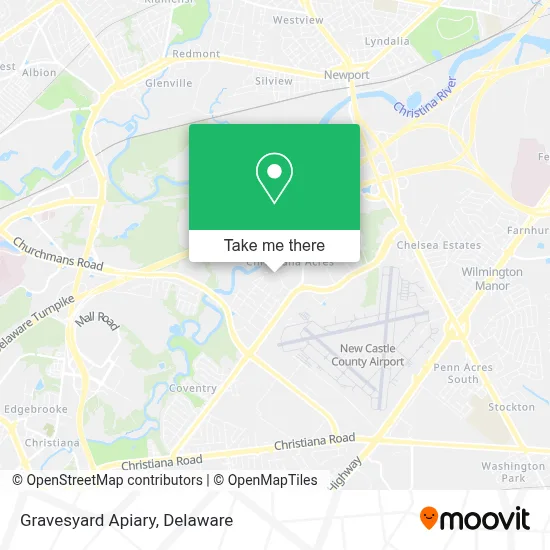 Gravesyard Apiary map