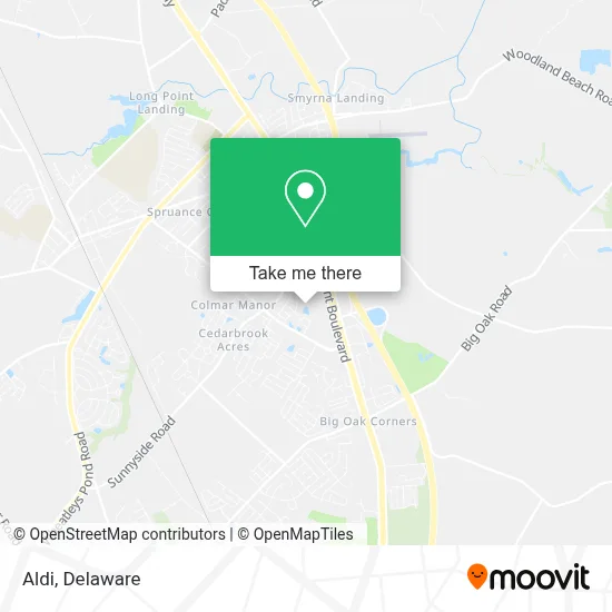 Aldi map