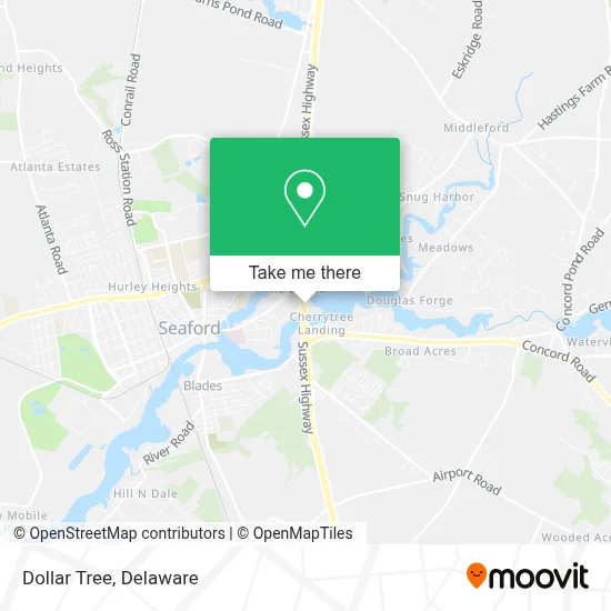 Dollar Tree map