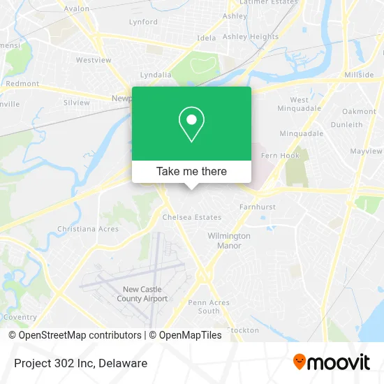 Project 302 Inc map