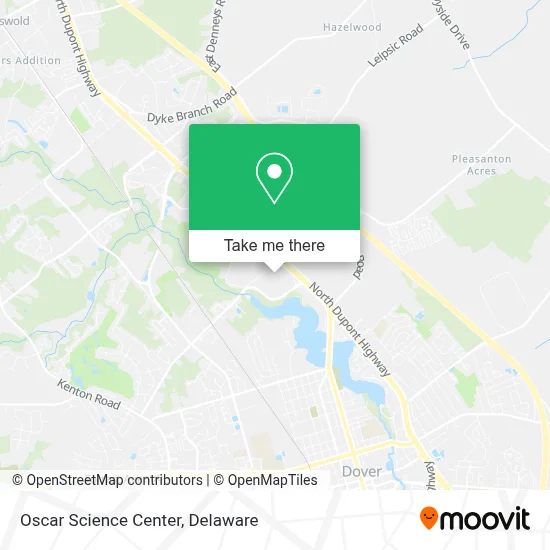 Oscar Science Center map