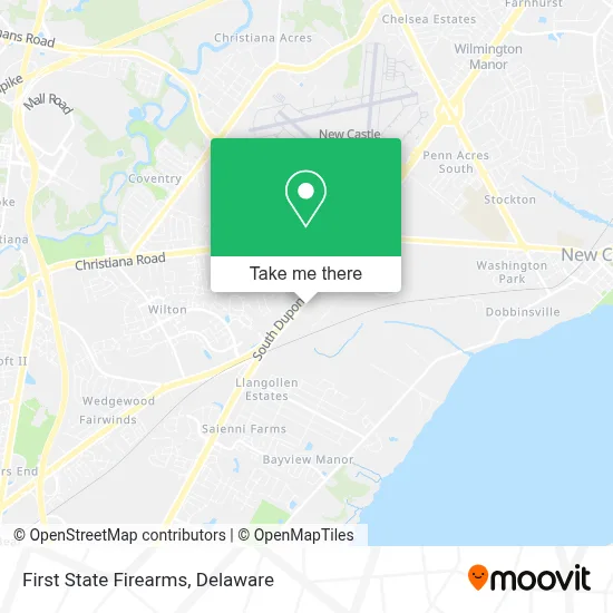 First State Firearms map