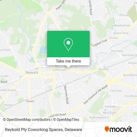 Reybold Ply Coworking Spaces map