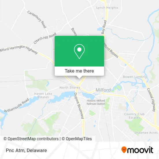 Pnc Atm map