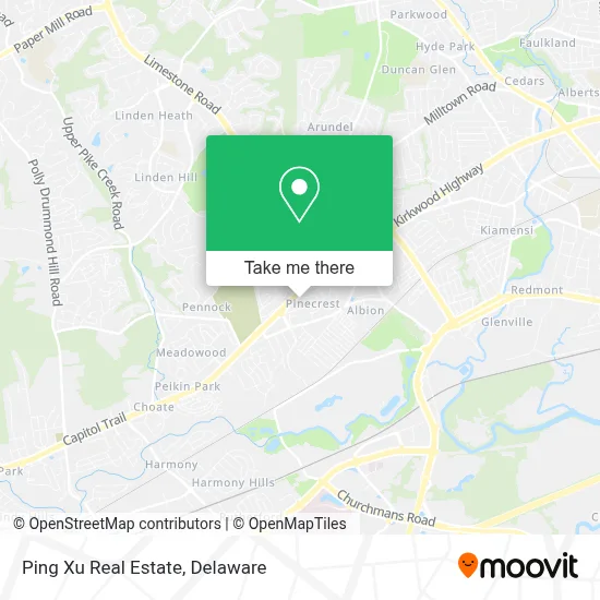 Ping Xu Real Estate map