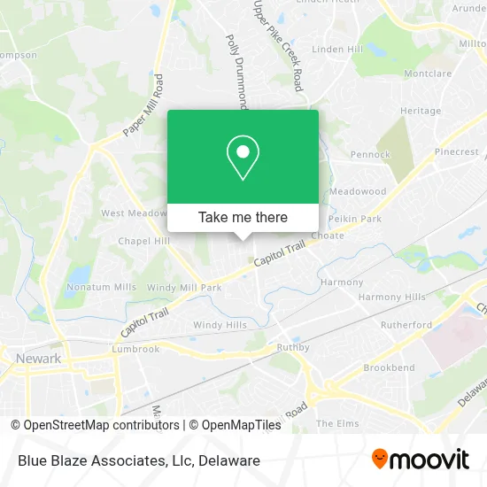 Blue Blaze Associates, Llc map