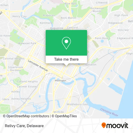 Relivy Care map