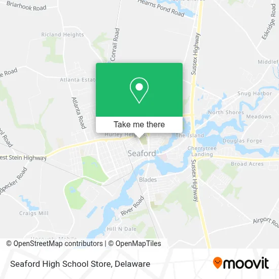 Seaford High School Store map