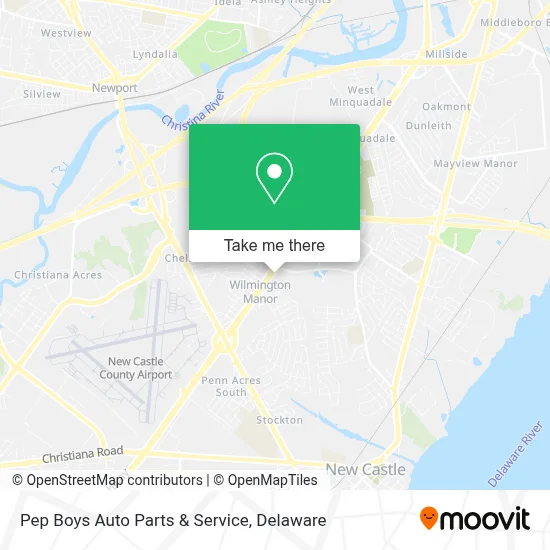 Pep Boys Auto Parts & Service map