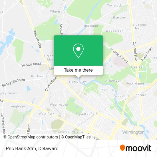 Pnc Bank Atm map