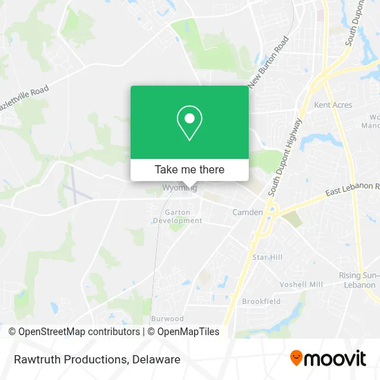 Rawtruth Productions map